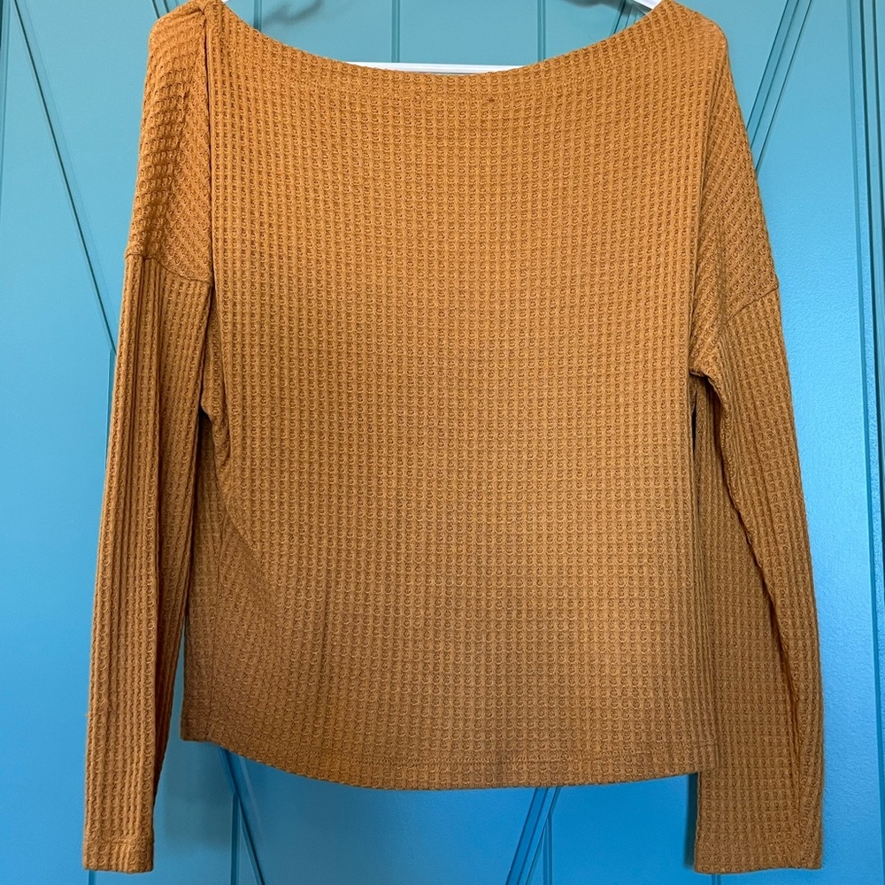 Express Waffle Sweater